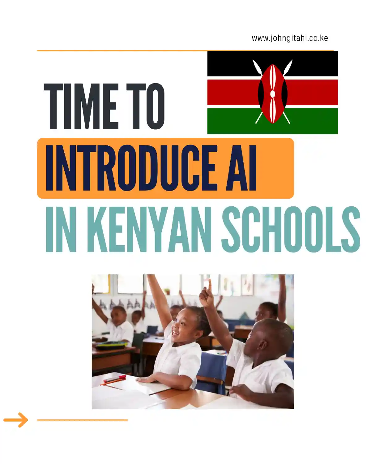 Introduce AI in Kenyan Schools